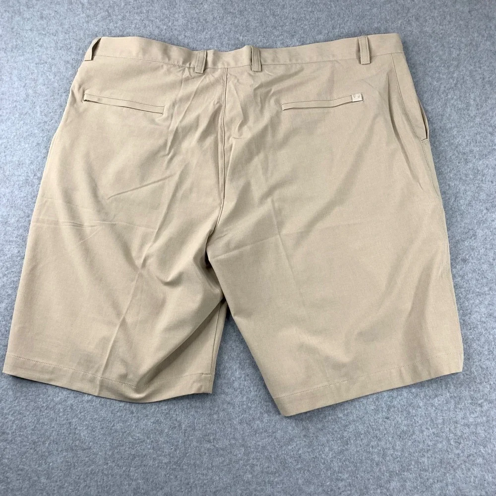 Peter Millar Shorts Mens 40 Tan Crown Sport Performance Golf MSRP $98‎